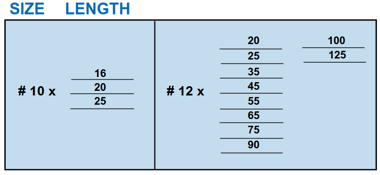 M.S. Self Drilling Screw Hex Head